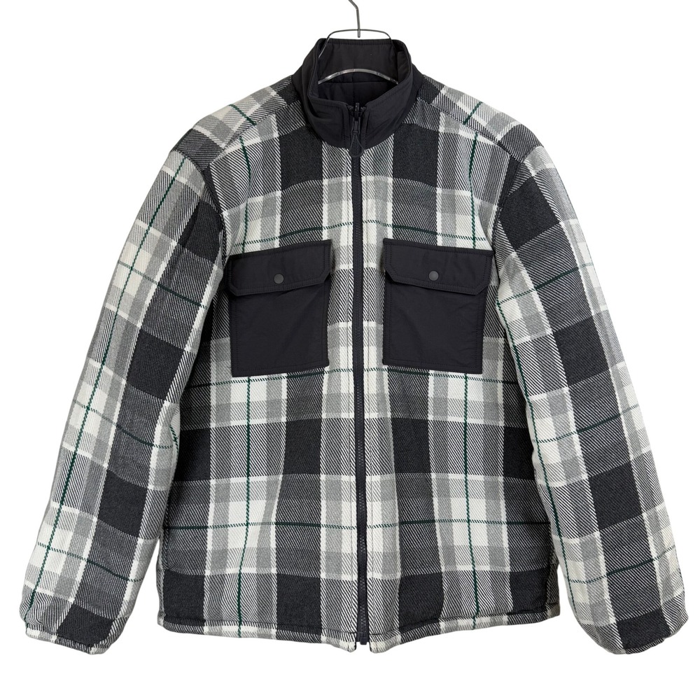 Outerknown Evolution Plaid Reversible Blanket Jac… - image 1